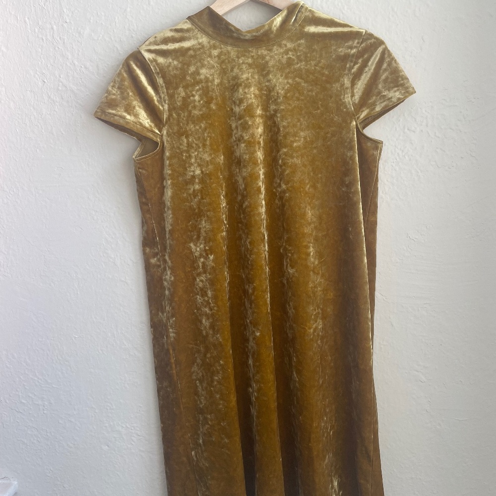LIKE NEW Madewell Velvet Dress